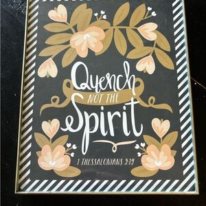 Favorite Verse Wall Art: 1 Thessalonians 5:19